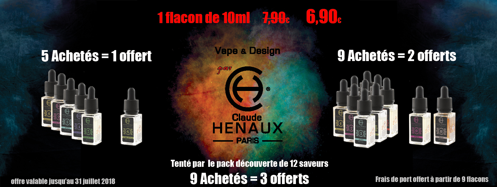 offre promotionnelle été 2018 e liquides et e cigarettes